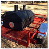 4ft Charcoal Wood Smoker Grill