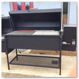 60" Reverse Flow Smoker with Optional Pellet Augur