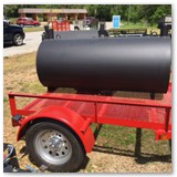 6' x 30"  Charcoal/Wood Smoker