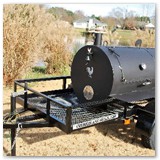 6' x 30"  Charcoal/Wood Smoker