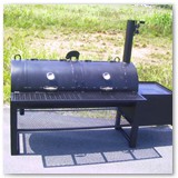 7' x 24" patio smoker