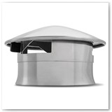 SmokeWare SS Vented Chimney Cap for Kamado Joe 