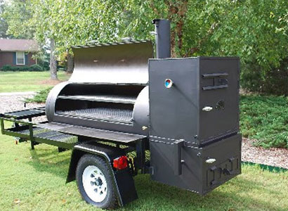 Backyard Smoker  Custom BBQ Smokers and Trailers